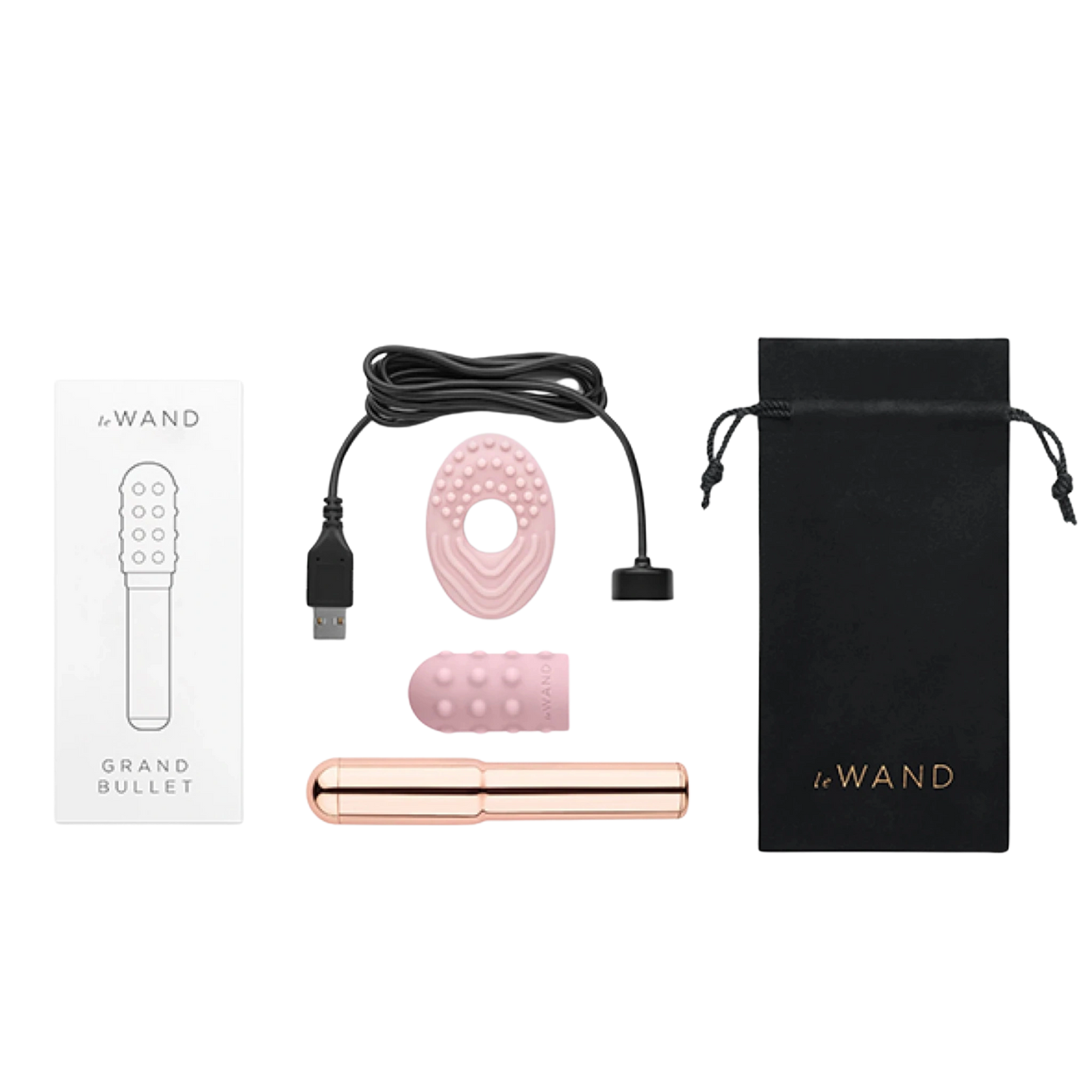 Le Wand Grand Bullet Rechargeable Silicone Vibrator