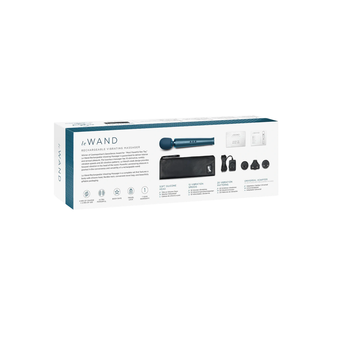 Le Wand Rechargeable Silicone Wand Massager