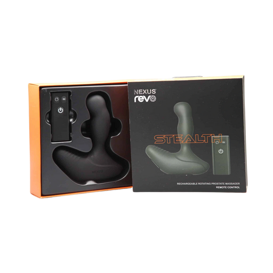 Nexus Revo Stealth Rechargeable Silicone Rotating Prostate Massager