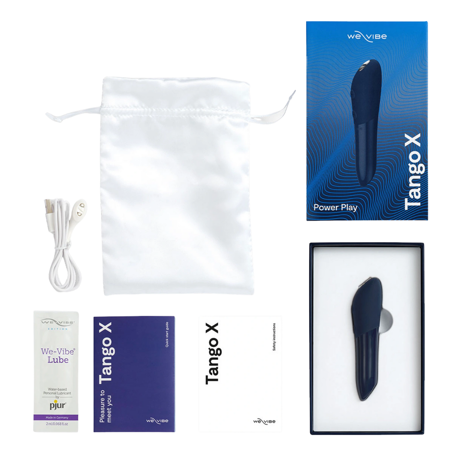 We-Vibe Tango X Rechargeable Clitoral Mini Bullet Vibrator