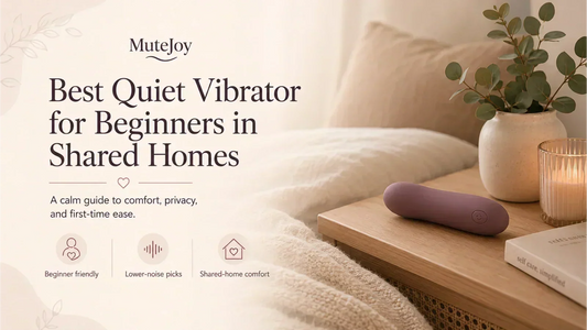 Best quiet vibrator for beginners in shared homes with soft bedding and discreet setup