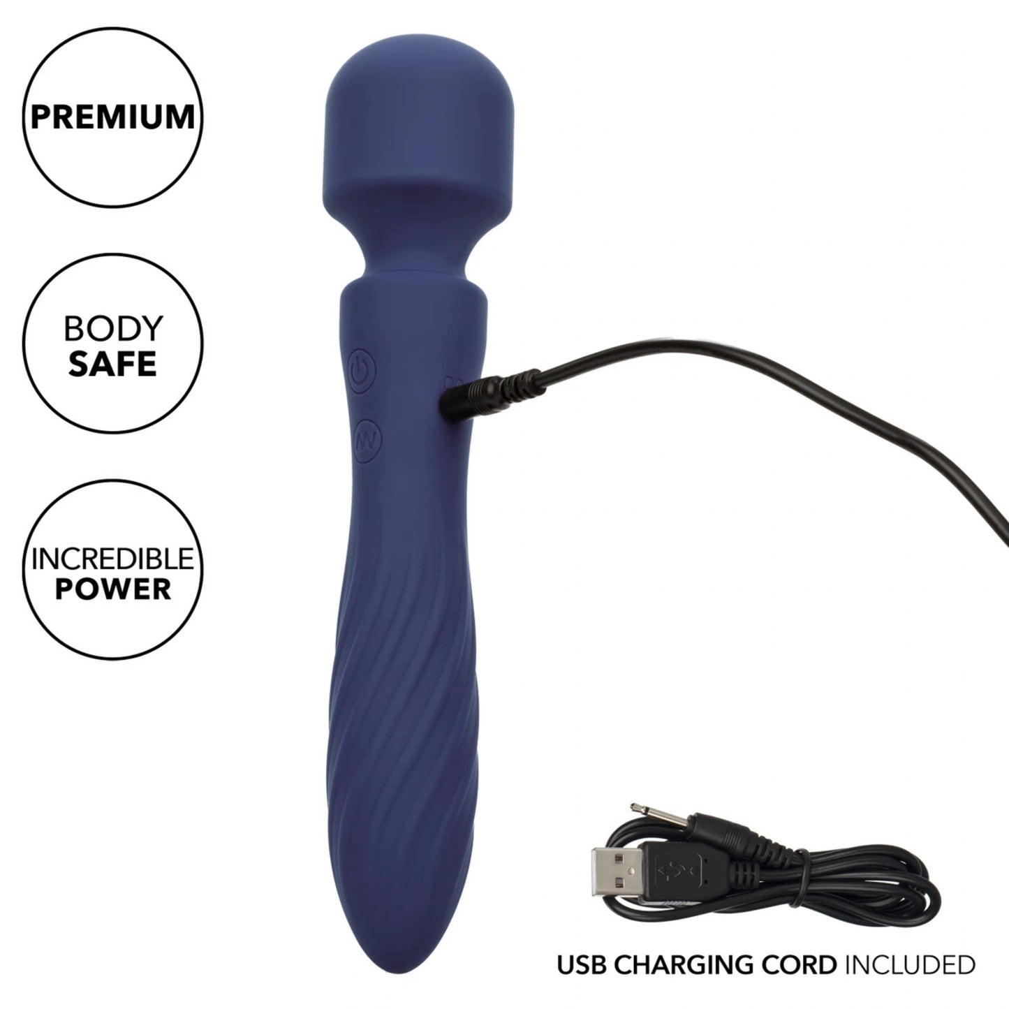 Charisma Mystique Rechargeable Vibrator Silicone Massager Wand