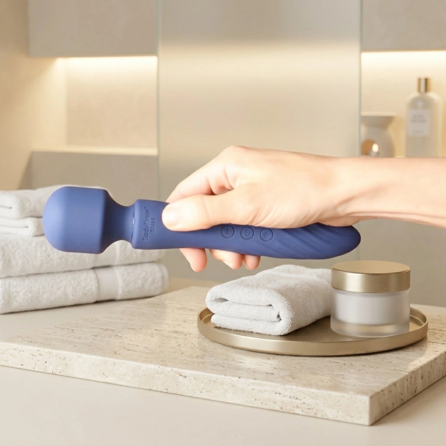 Charisma Mystique Rechargeable Vibrator Silicone Massager Wand