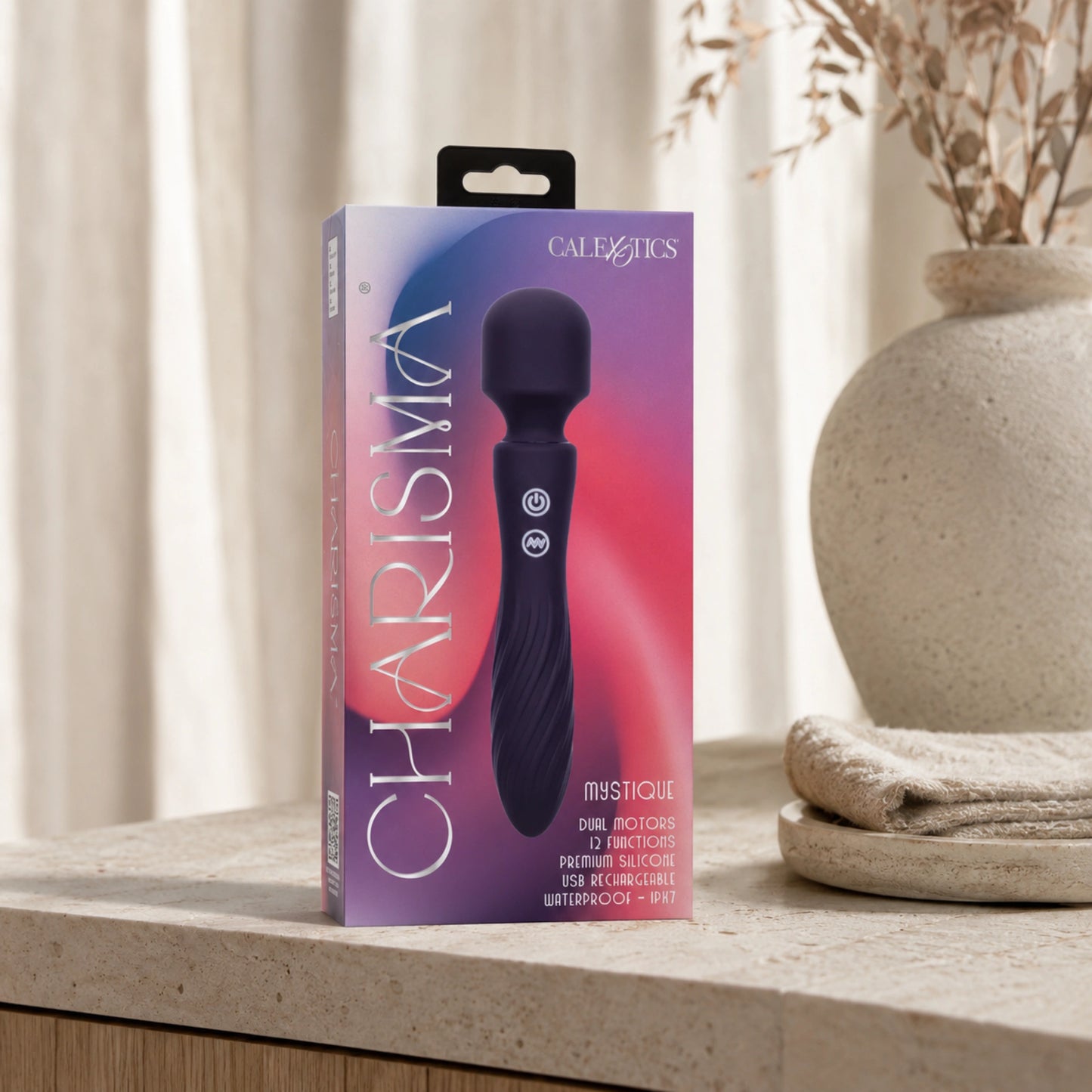Charisma Mystique Rechargeable Vibrator Silicone Massager Wand