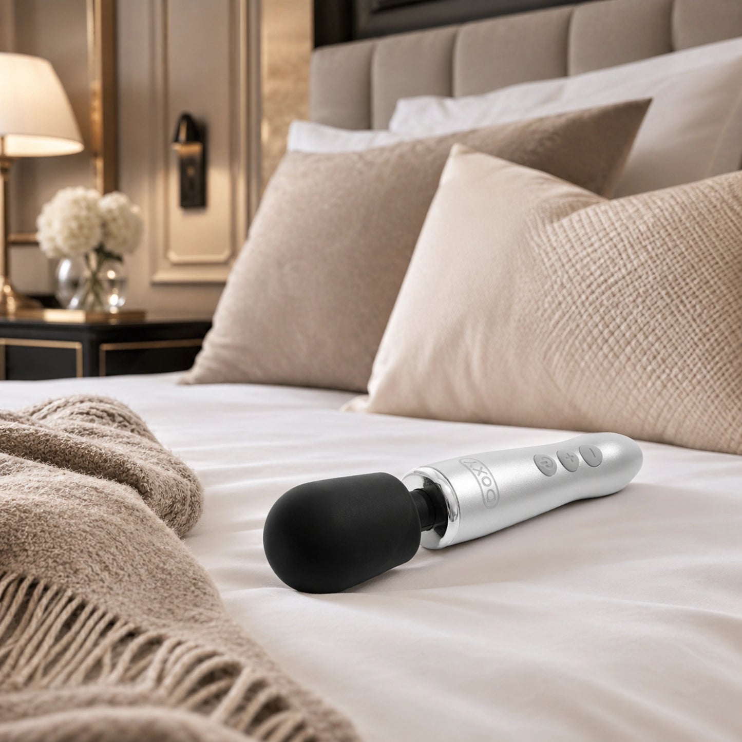 Doxy Go Rechargeable Body Wand Vibrator Massager