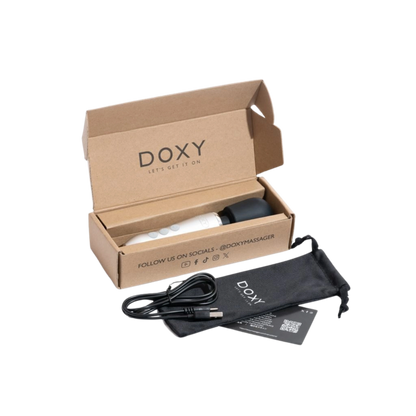 Doxy Go Rechargeable Body Wand Vibrator Massager