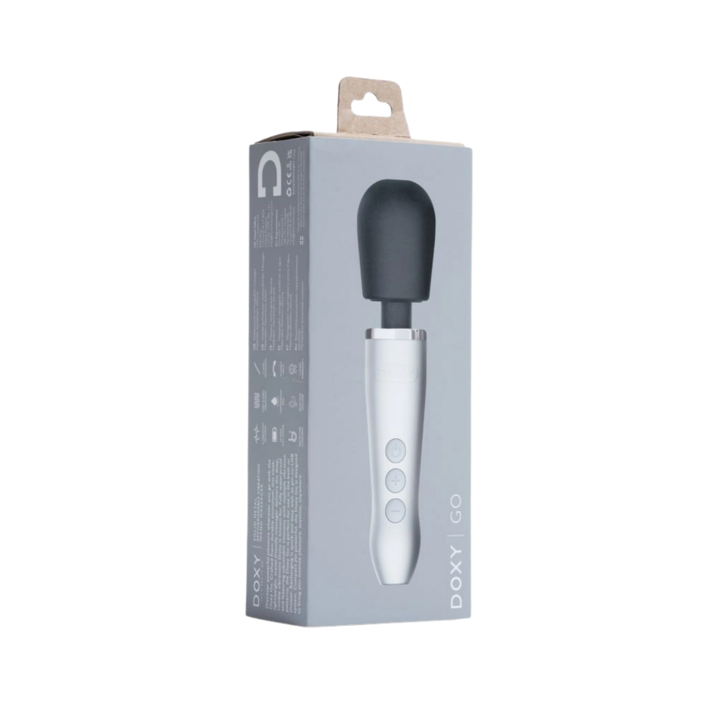 Doxy Go Rechargeable Body Wand Vibrator Massager
