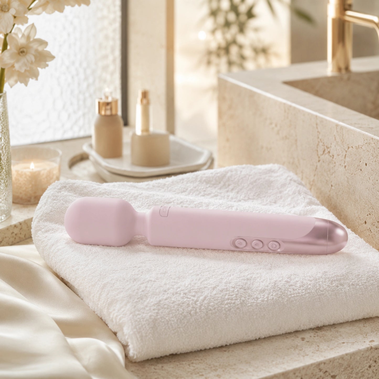 Kiiroo ProWand LED Rechargeable App Compatible Wand Vibrator
