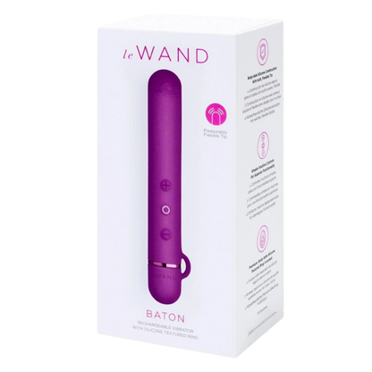 Le Wand Baton Rechargeable Silicone Bullet Vibrator