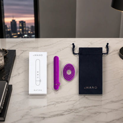 Le Wand Baton Rechargeable Silicone Bullet Vibrator