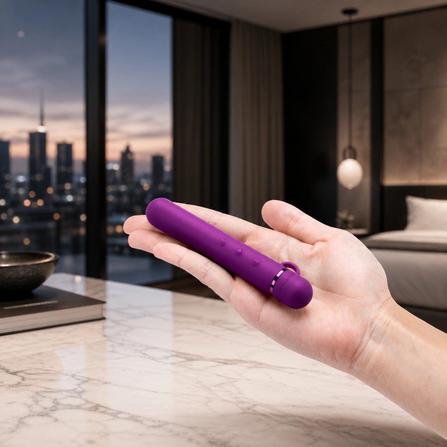 Le Wand Baton Rechargeable Silicone Bullet Vibrator