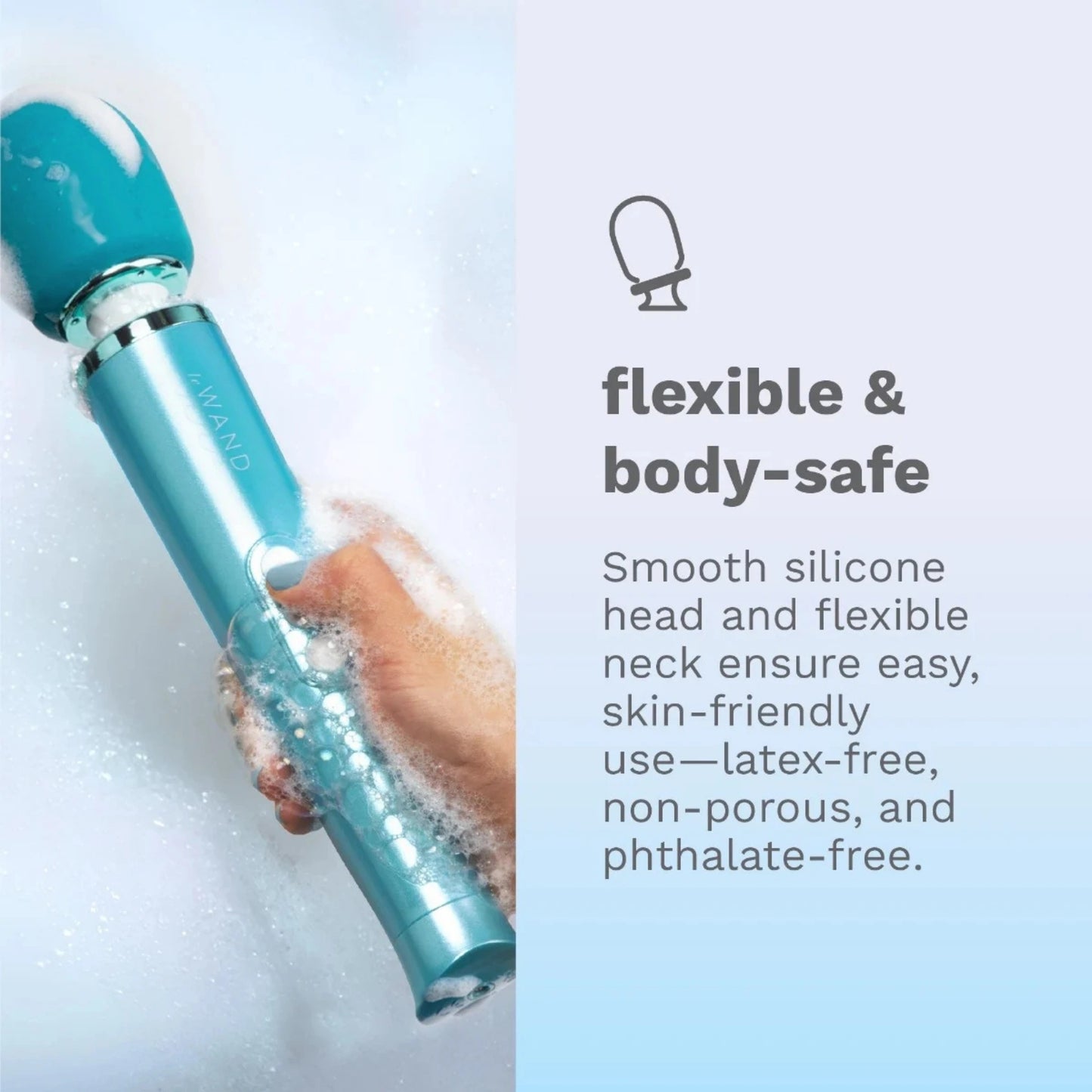 Le Wand Dive Submersible Rechargeable Vibrating Wand Massager