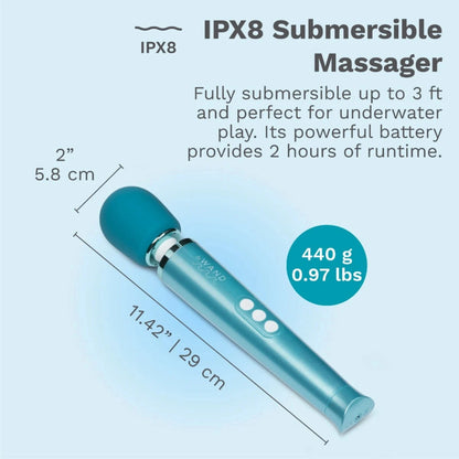 Le Wand Dive Submersible Rechargeable Vibrating Wand Massager