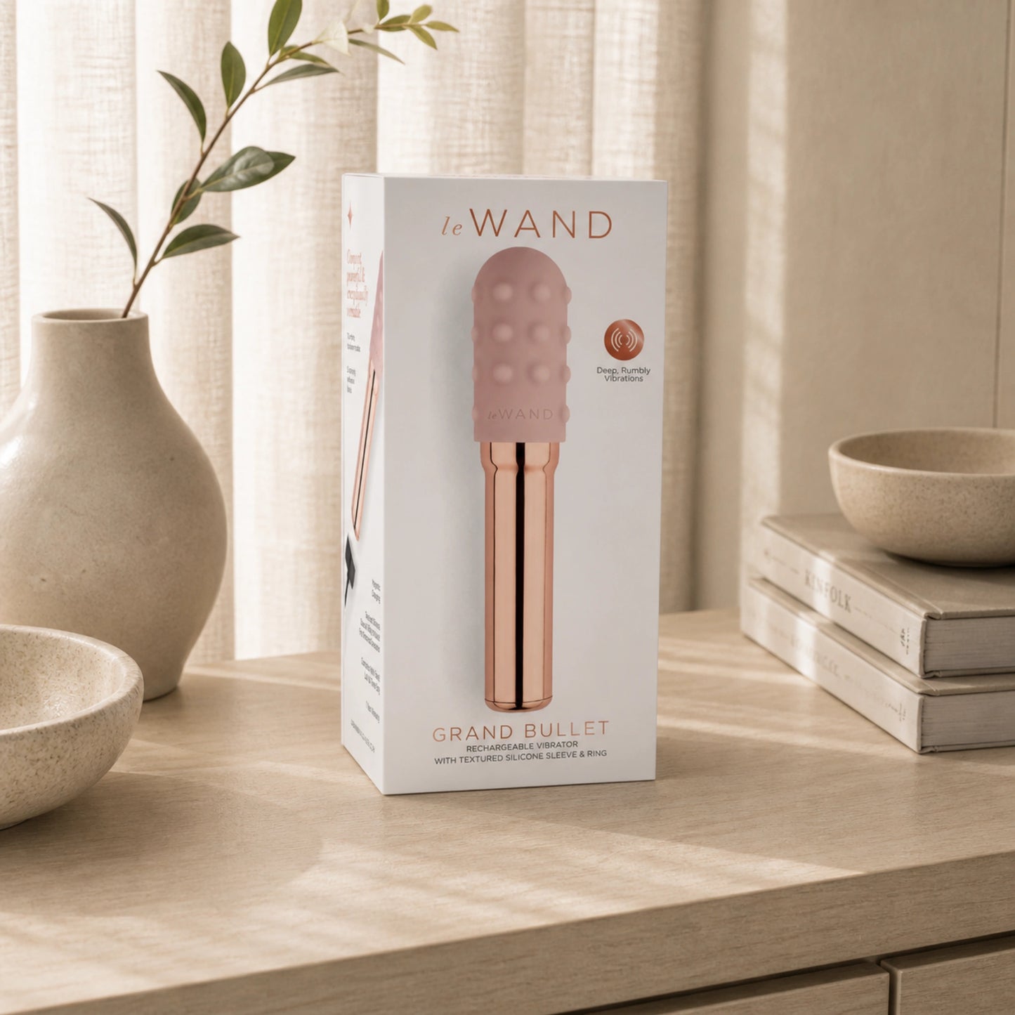 Le Wand Grand Bullet Rechargeable Silicone Vibrator