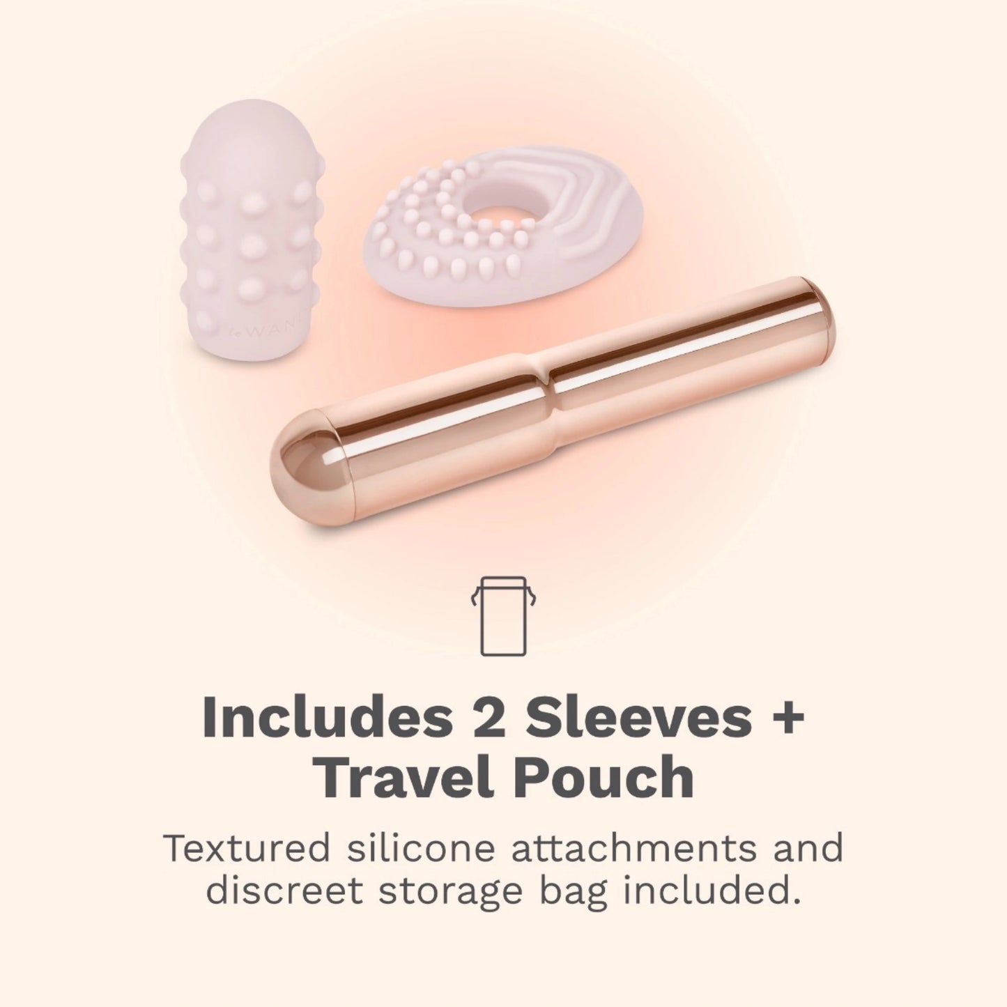 Le Wand Grand Bullet Rechargeable Silicone Vibrator