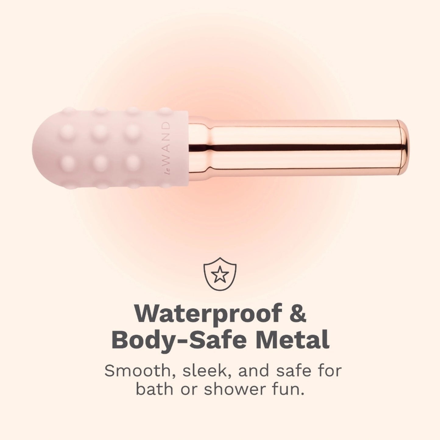Le Wand Grand Bullet Rechargeable Silicone Vibrator