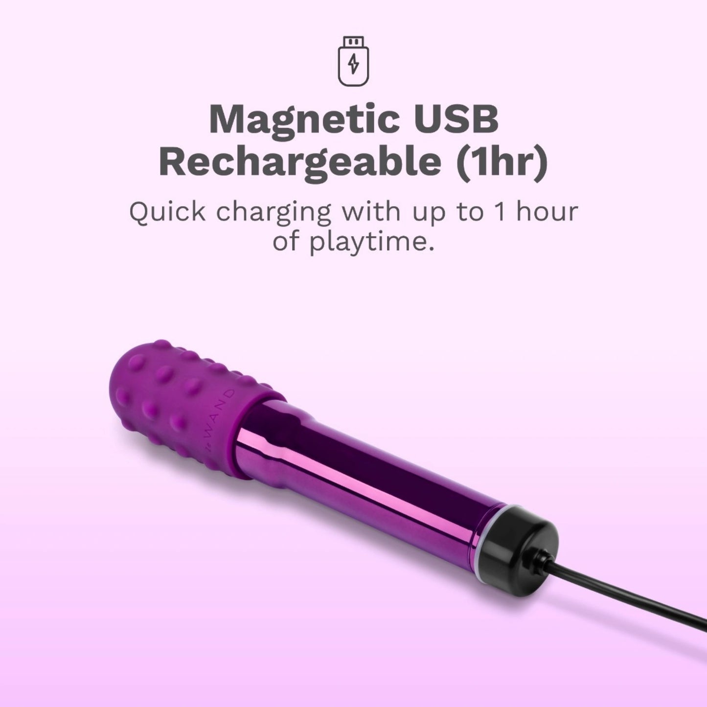 Le Wand Grand Bullet Rechargeable Silicone Vibrator