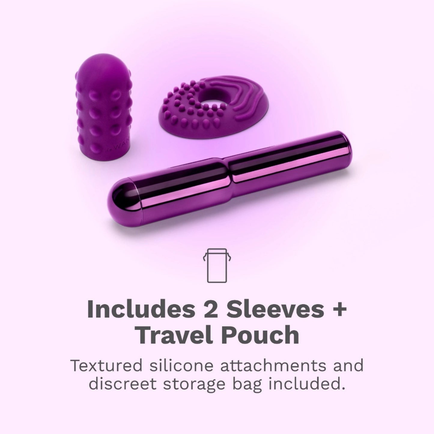 Le Wand Grand Bullet Rechargeable Silicone Vibrator