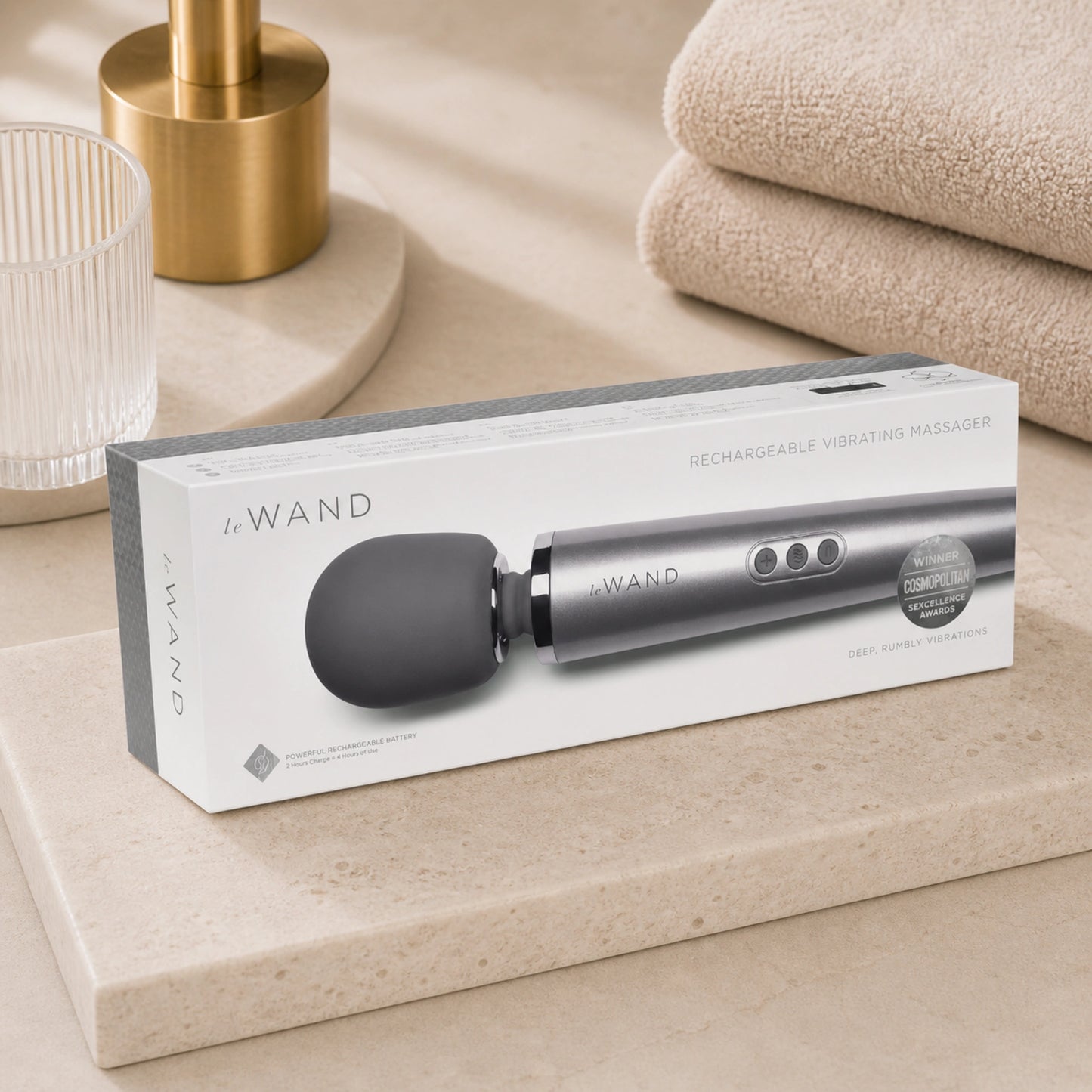 Le Wand Rechargeable Silicone Wand Massager