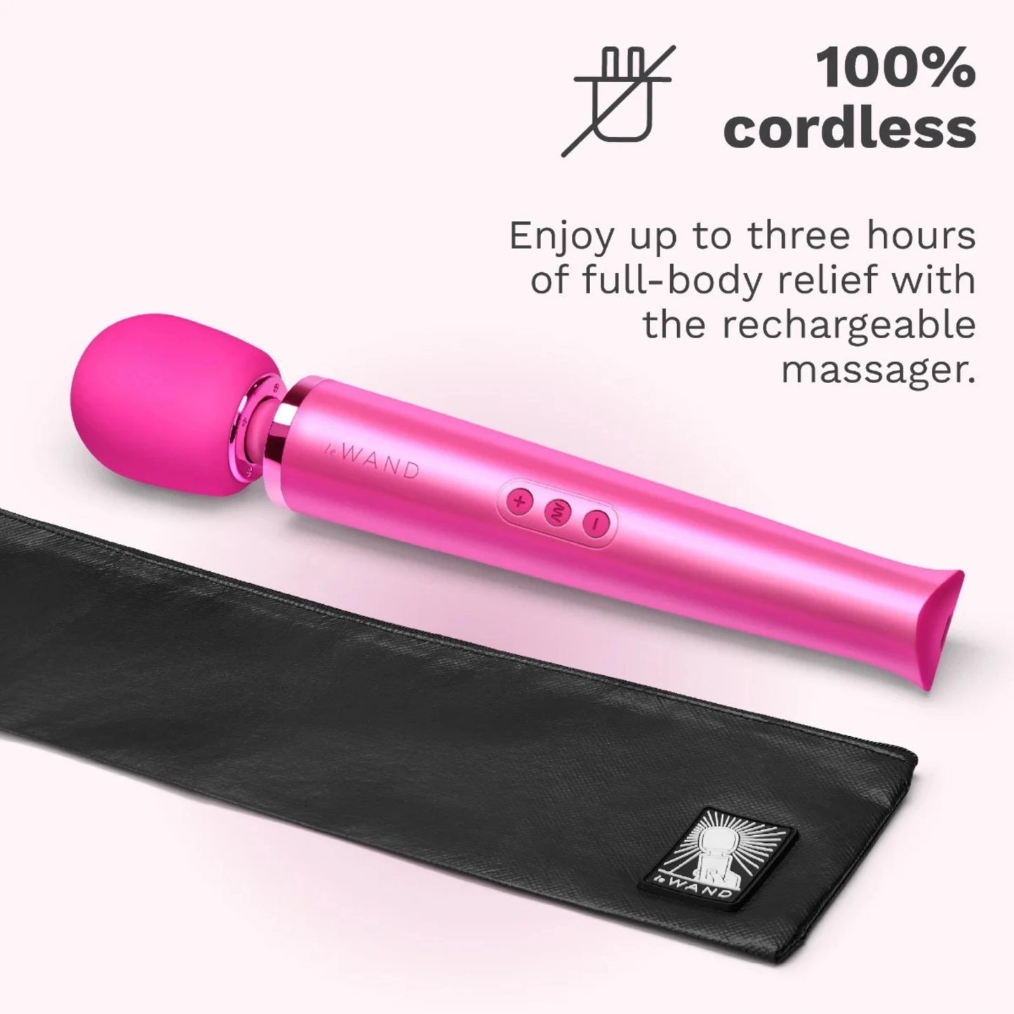 Le Wand Rechargeable Silicone Wand Massager