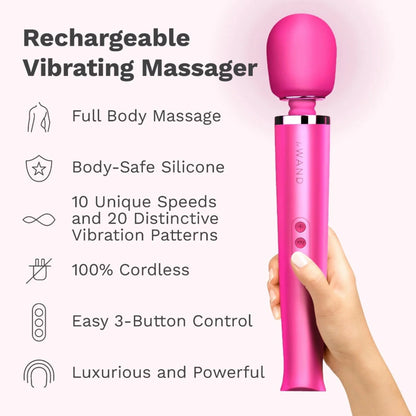 Le Wand Rechargeable Silicone Wand Massager