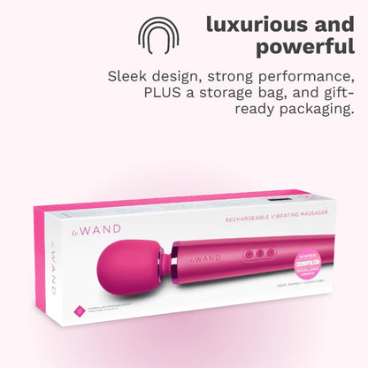 Le Wand Rechargeable Silicone Wand Massager