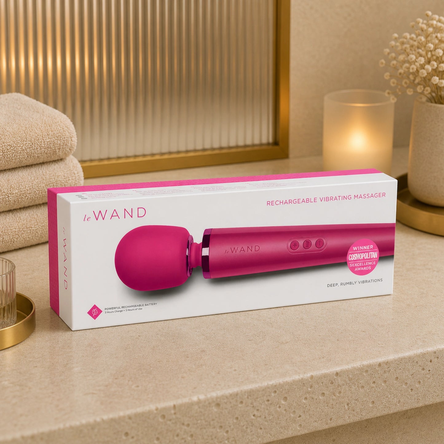Le Wand Rechargeable Silicone Wand Massager
