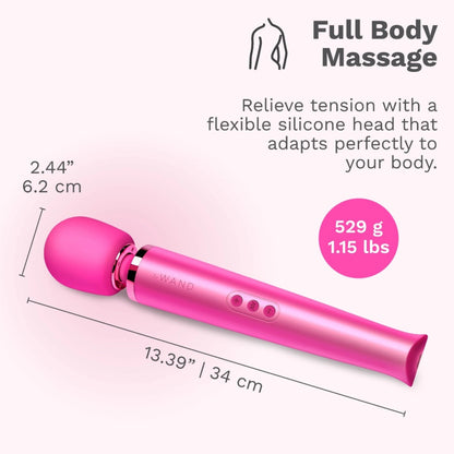 Le Wand Rechargeable Silicone Wand Massager
