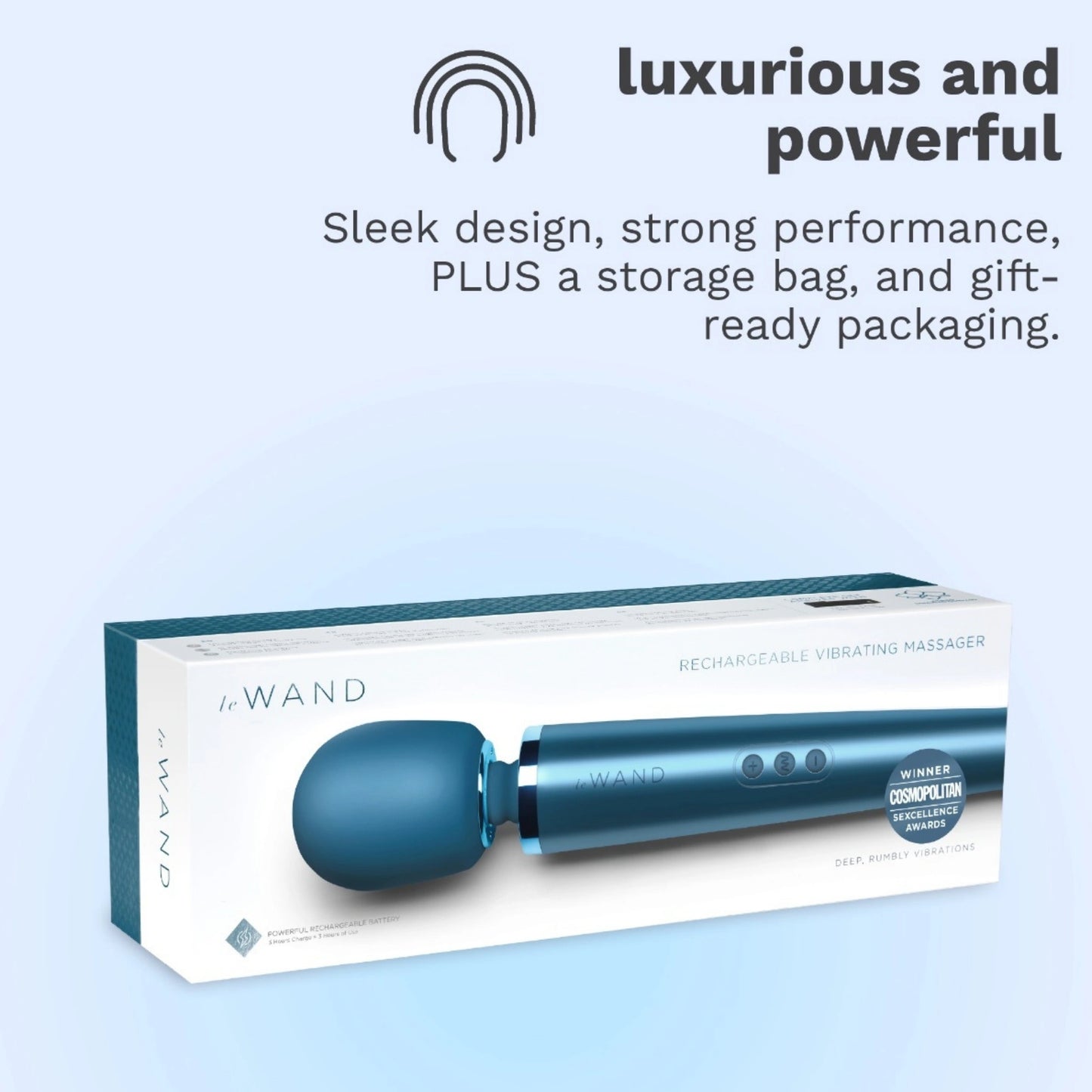 Le Wand Rechargeable Silicone Wand Massager