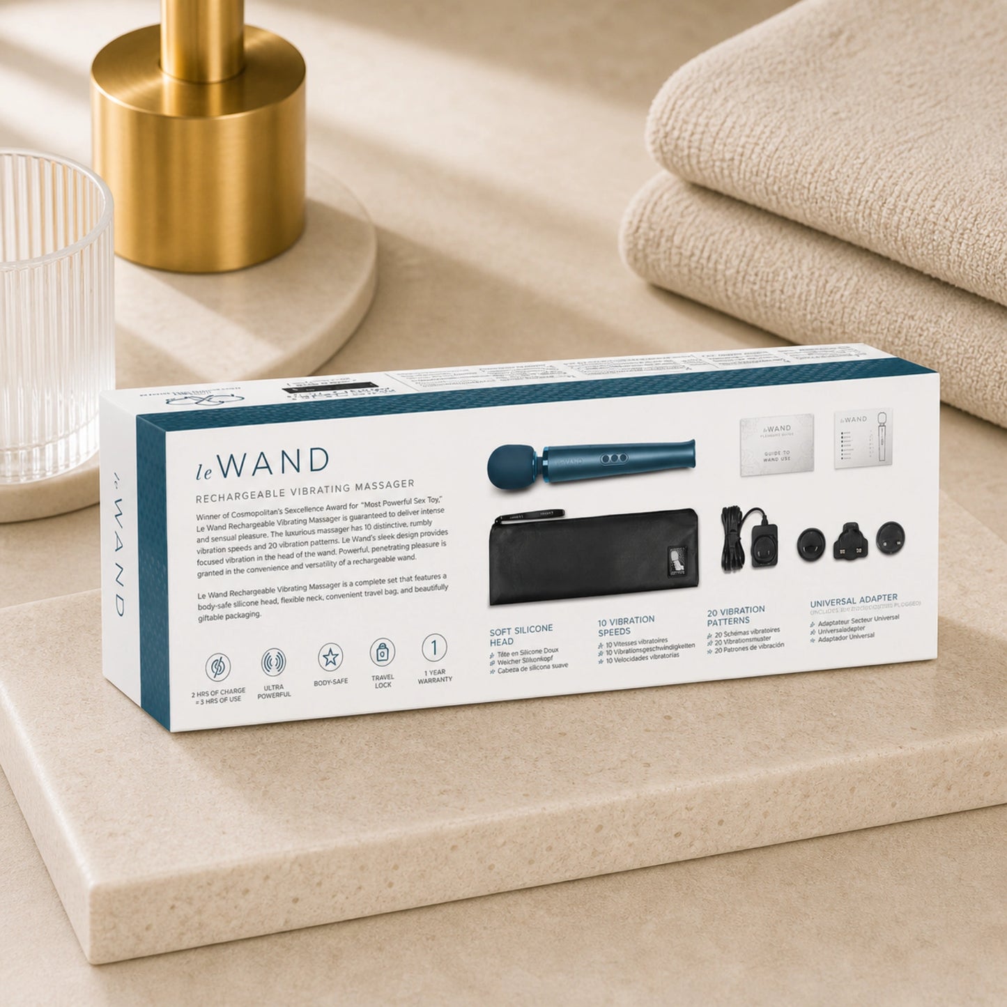 Le Wand Rechargeable Silicone Wand Massager