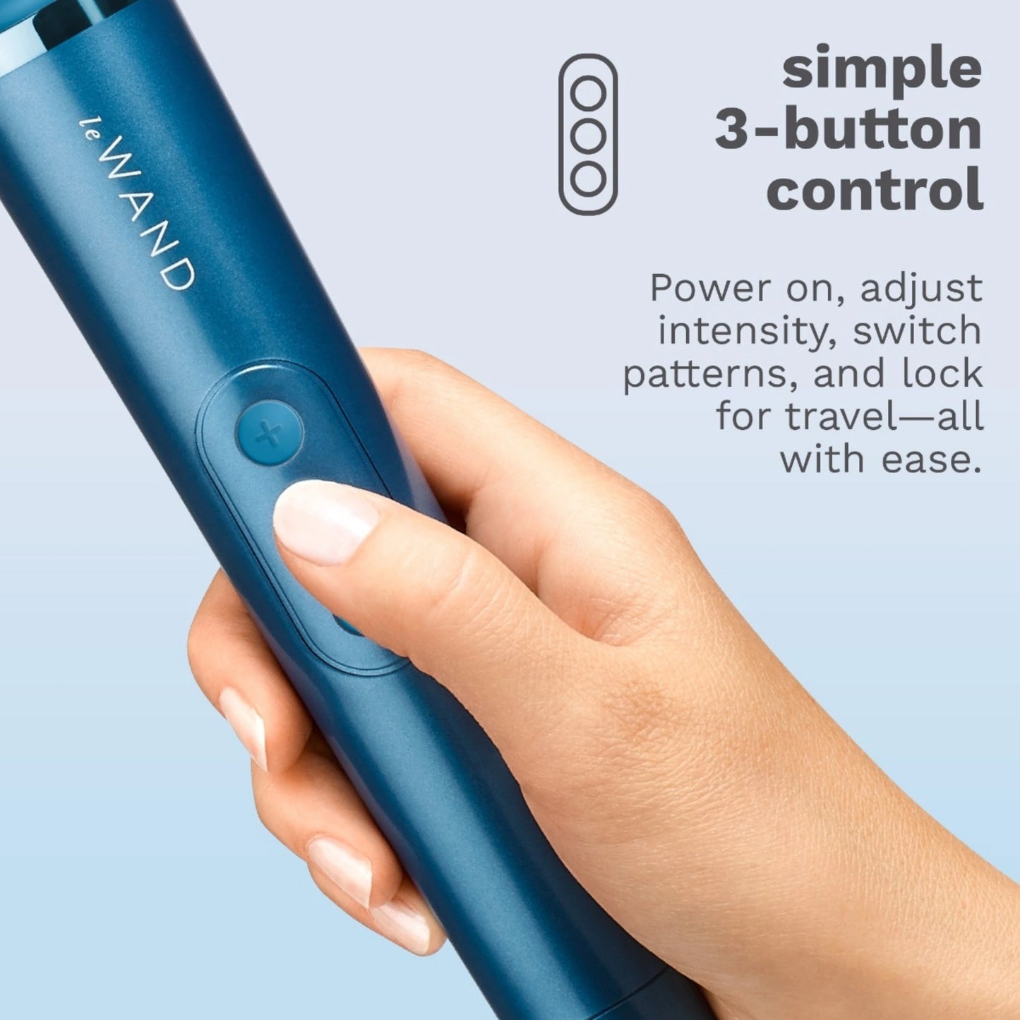 Le Wand Petite Rechargeable Silicone Vibrating Massager