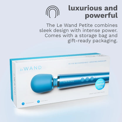Le Wand Petite Rechargeable Silicone Vibrating Massager