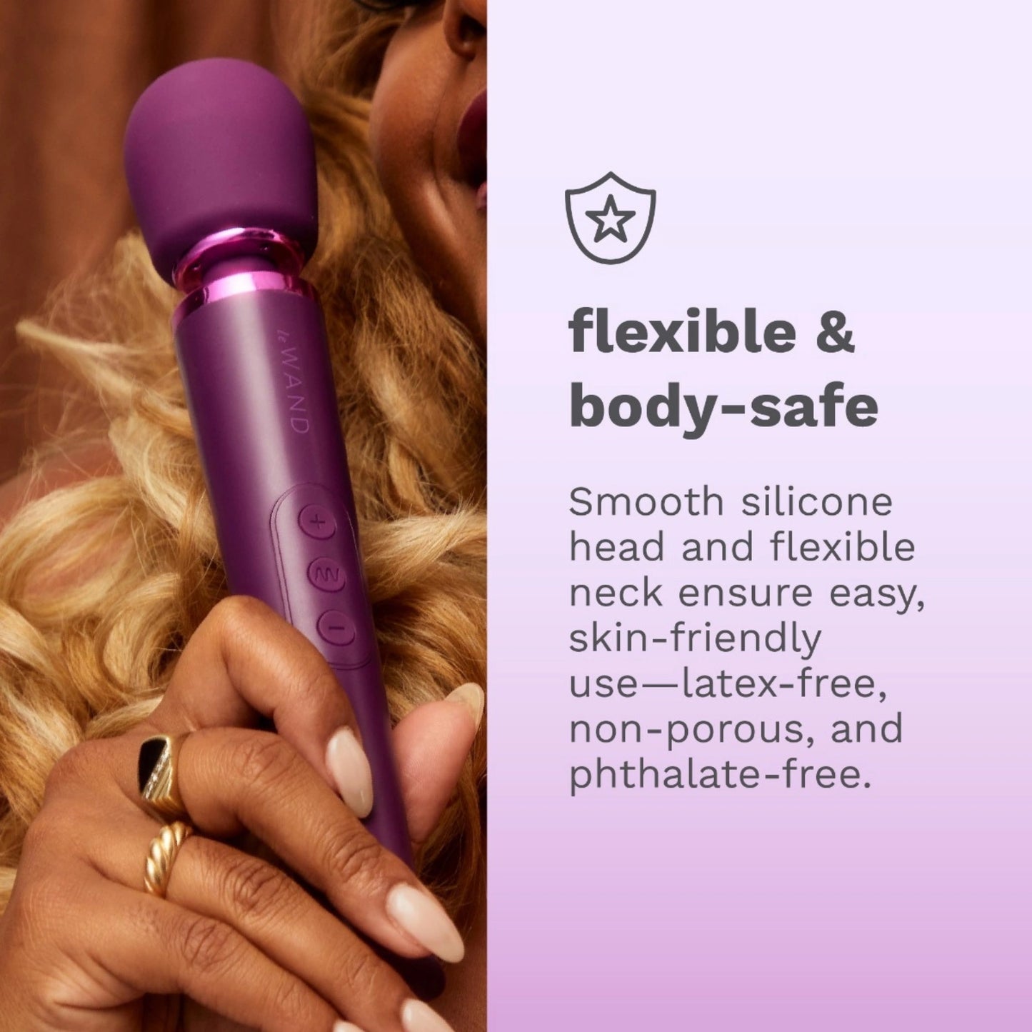 Le Wand Petite Rechargeable Silicone Vibrating Massager