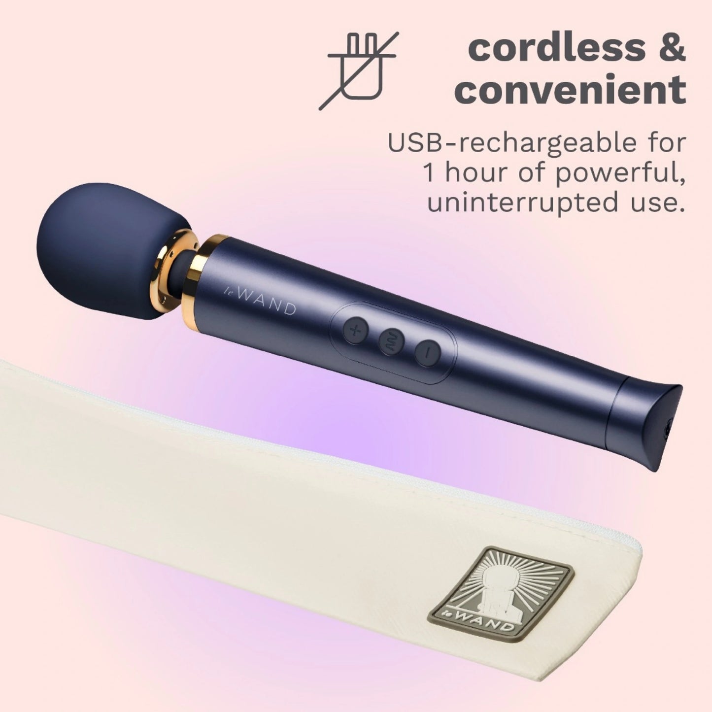 Le Wand Petite Rechargeable Silicone Vibrating Massager