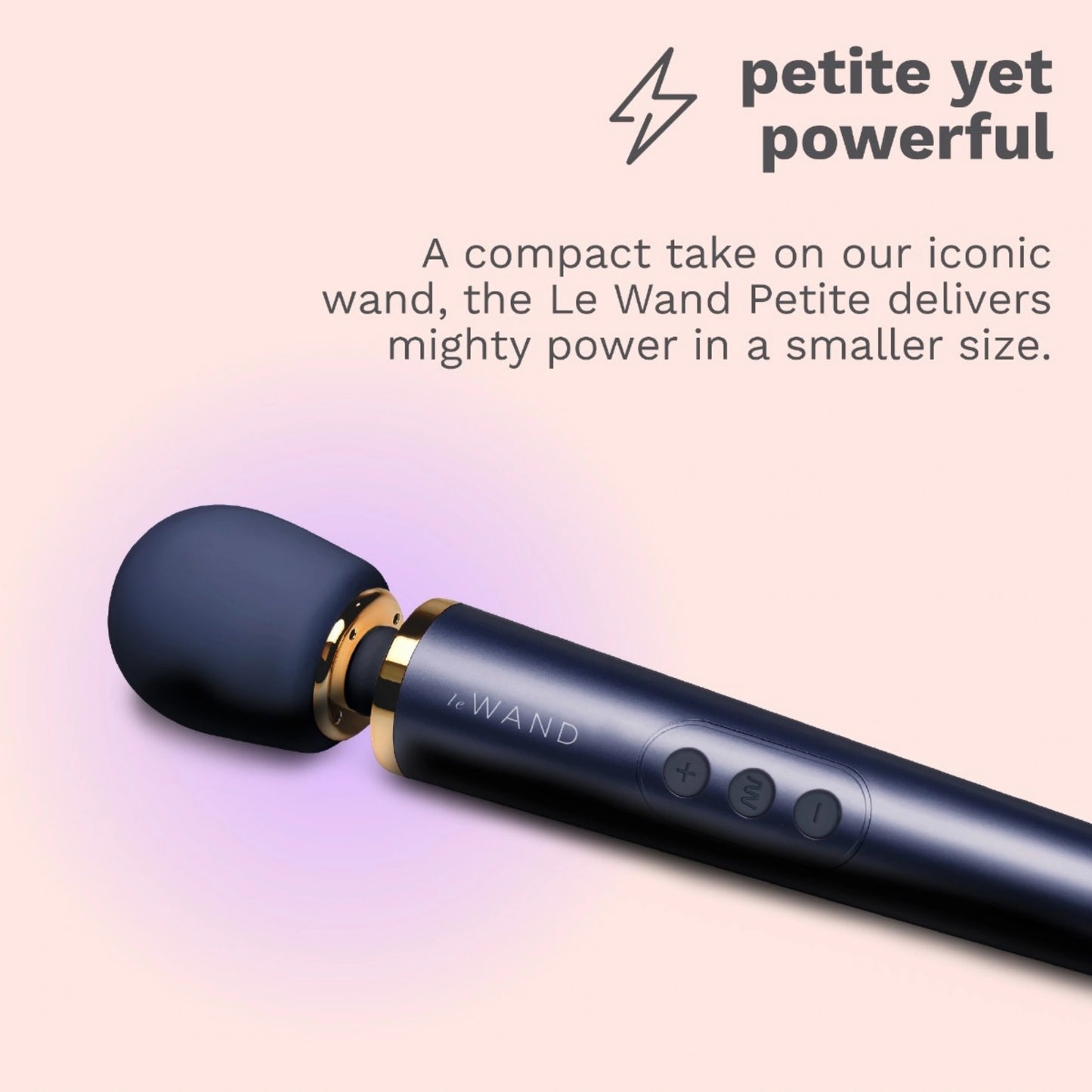 Le Wand Petite Rechargeable Silicone Vibrating Massager