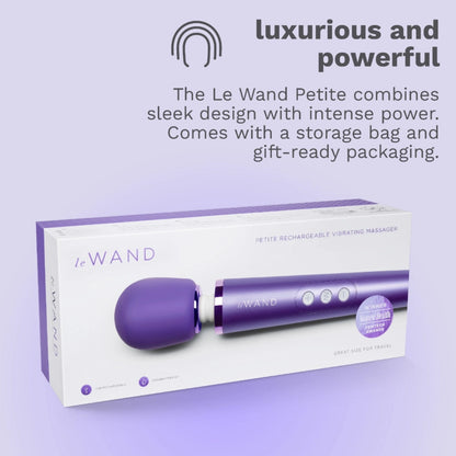 Le Wand Petite Rechargeable Silicone Vibrating Massager
