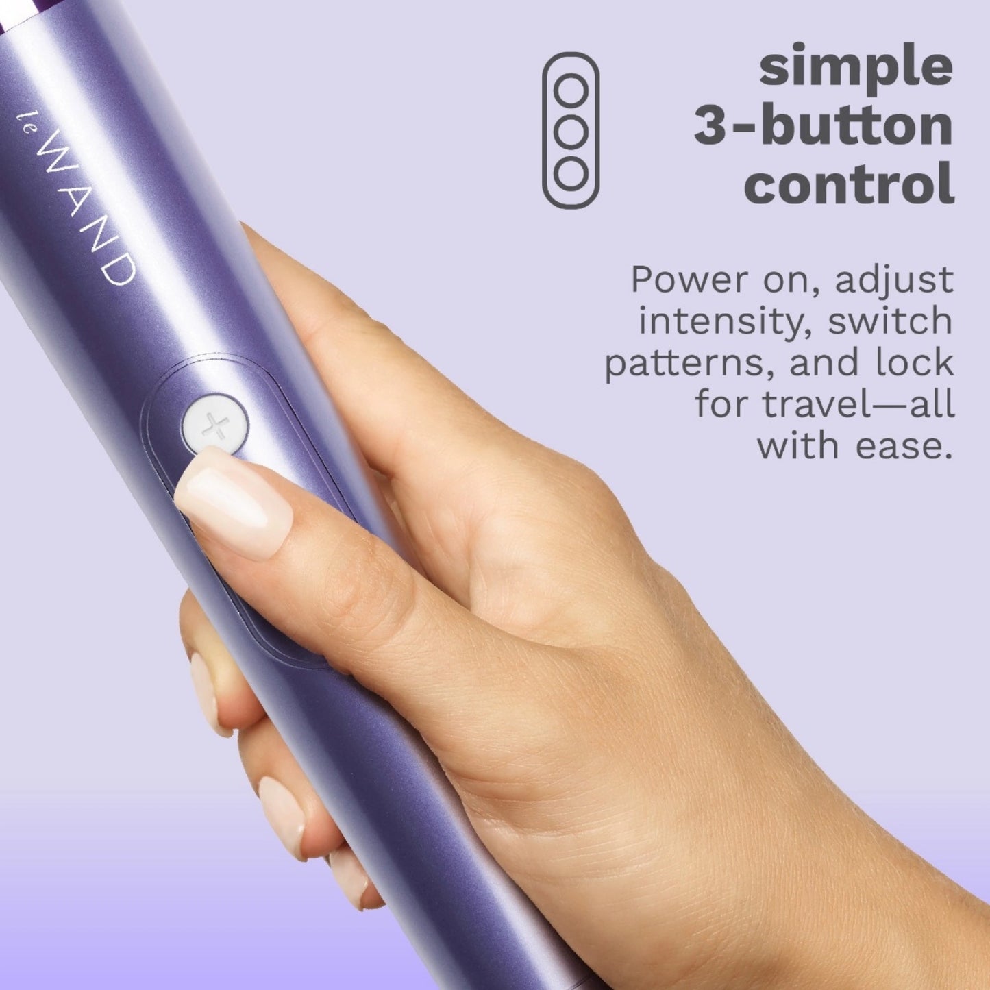 Le Wand Petite Rechargeable Silicone Vibrating Massager