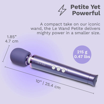 Le Wand Petite Rechargeable Silicone Vibrating Massager