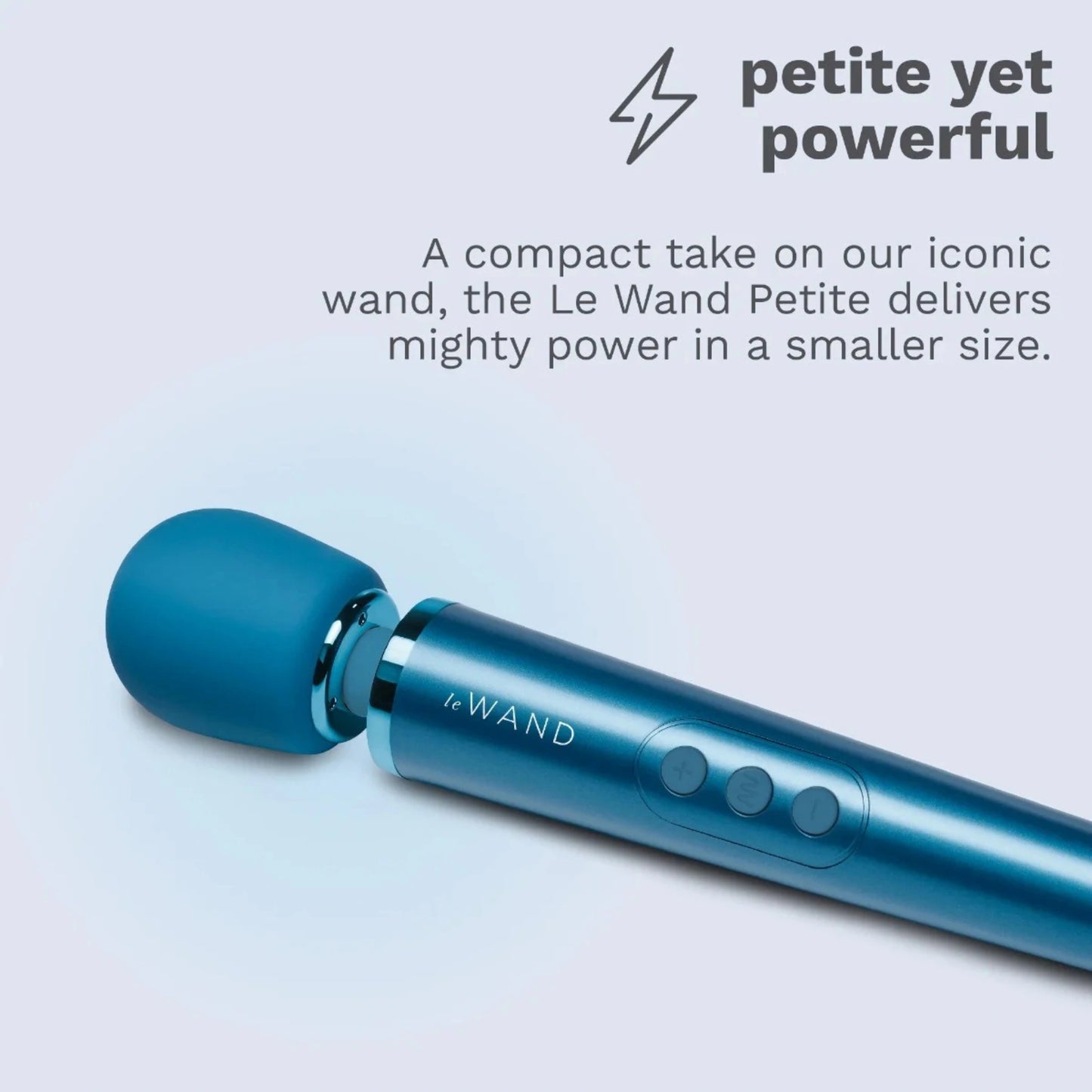 Le Wand Petite Rechargeable Silicone Vibrating Massager