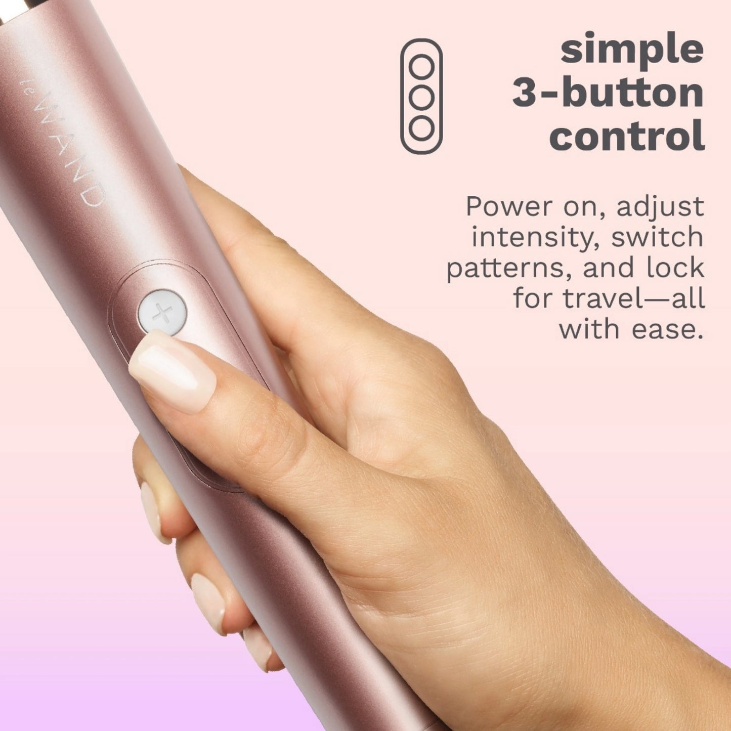 Le Wand Petite Rechargeable Silicone Vibrating Massager