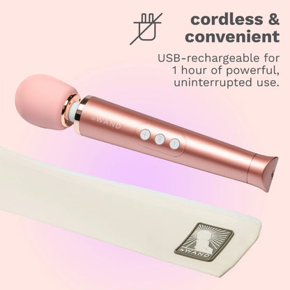 Le Wand Petite Rechargeable Silicone Vibrating Massager