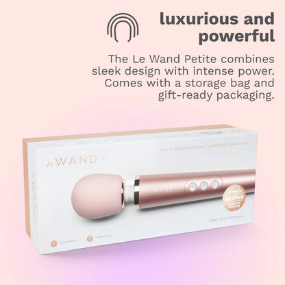 Le Wand Petite Rechargeable Silicone Vibrating Massager