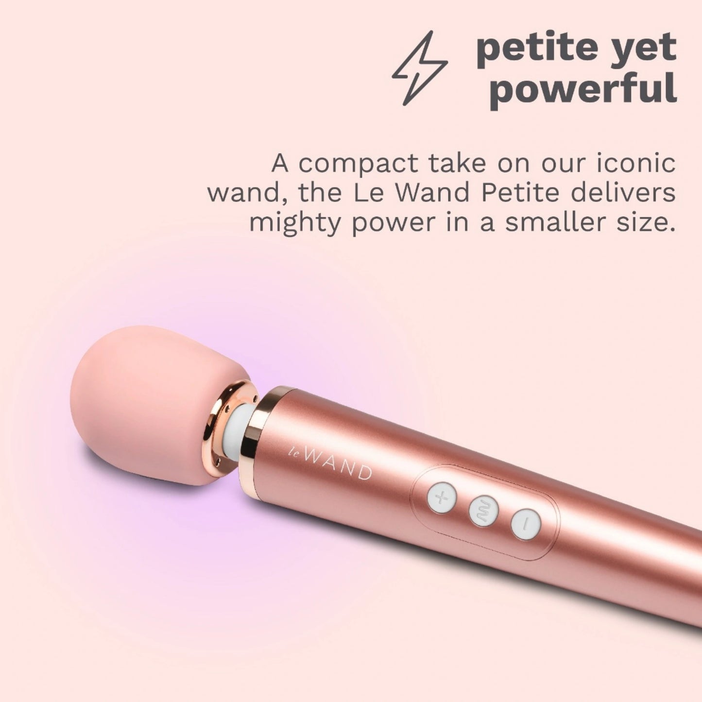 Le Wand Petite Rechargeable Silicone Vibrating Massager