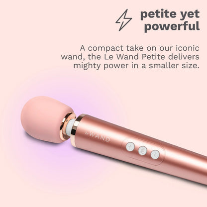 Le Wand Petite Rechargeable Silicone Vibrating Massager