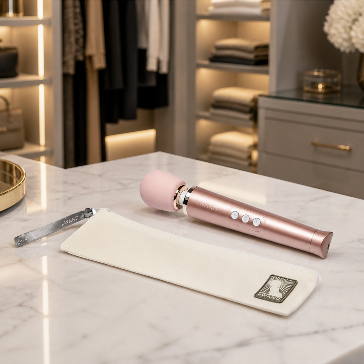Le Wand Petite Rechargeable Silicone Vibrating Massager