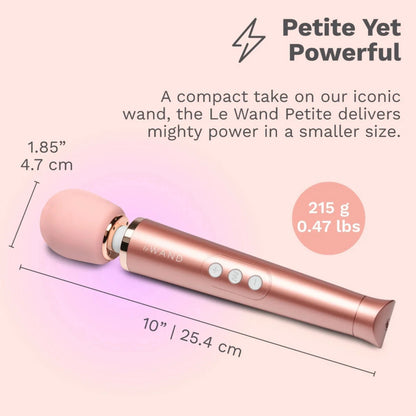Le Wand Petite Rechargeable Silicone Vibrating Massager