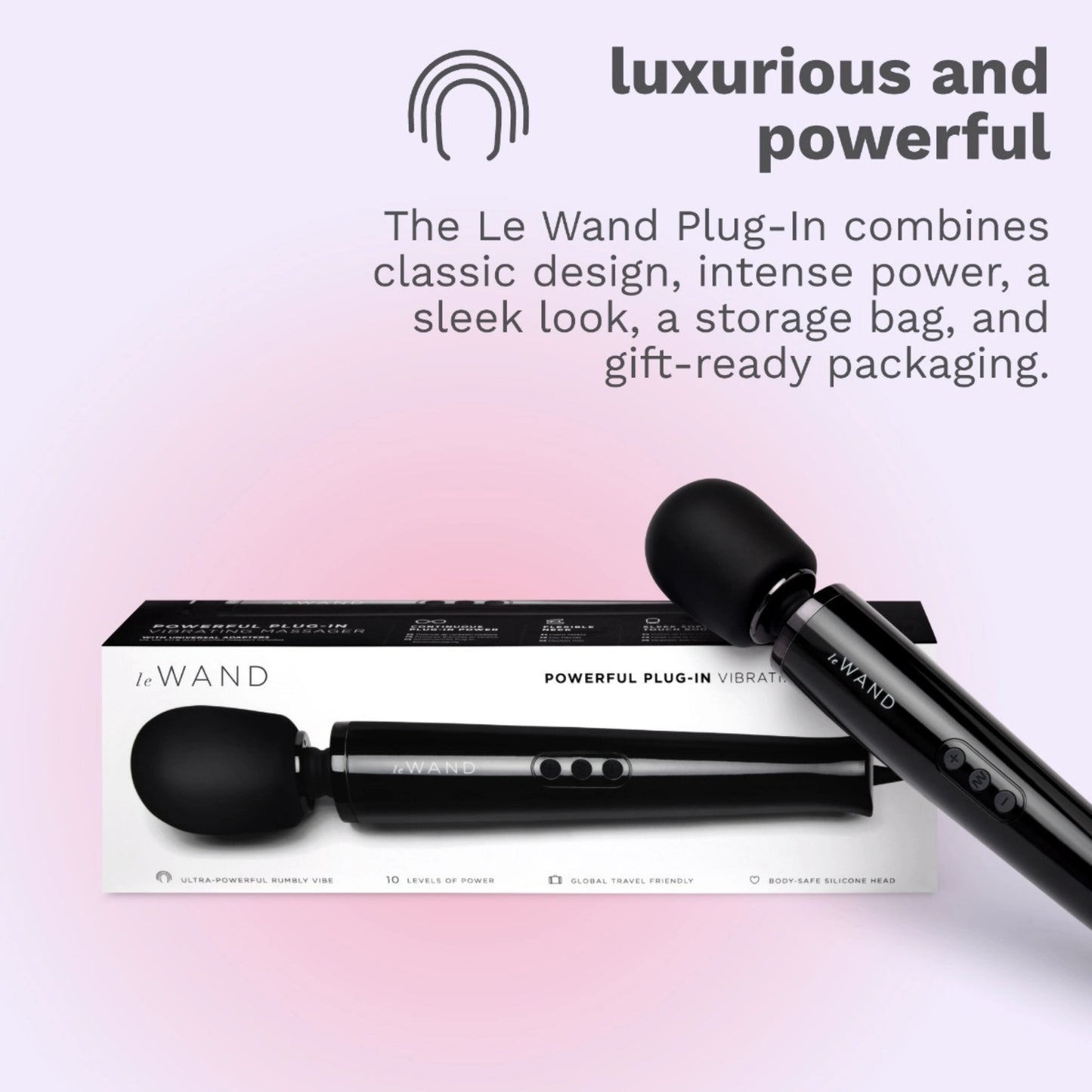 Le Wand Plug-In Vibrating Wand Massager