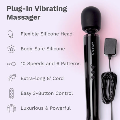 Le Wand Plug-In Vibrating Wand Massager