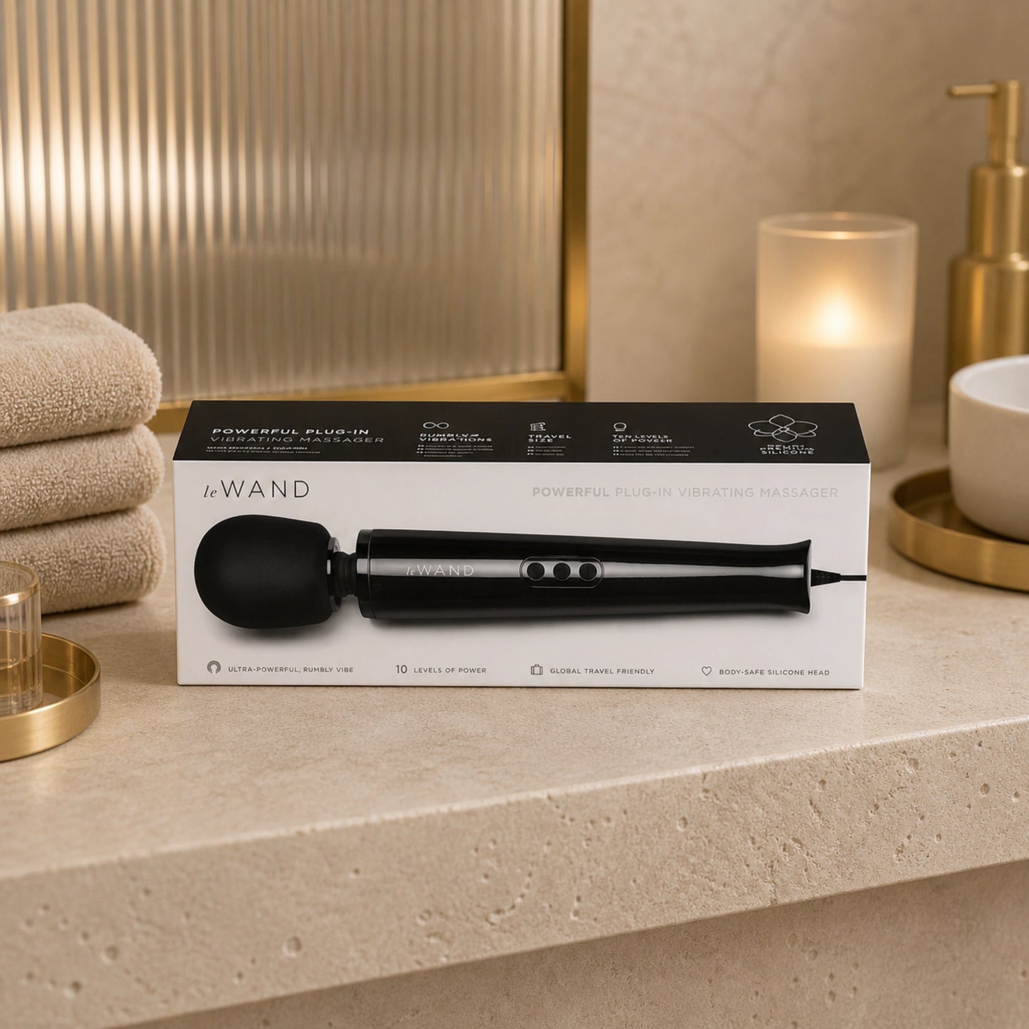 Le Wand Plug-In Vibrating Wand Massager