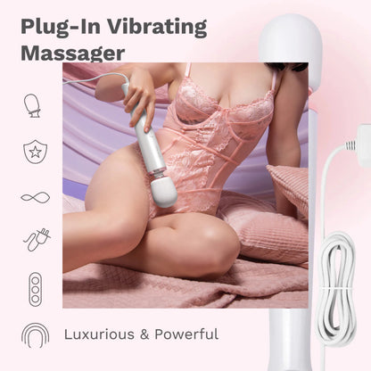 Le Wand Plug-In Vibrating Wand Massager